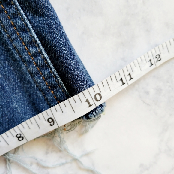 Next slouch wide leg cropped jeans size 12 - Picture 13 of 13